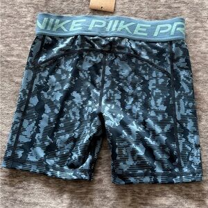 Nike Pro Light Blue Dri-FIT Shorts